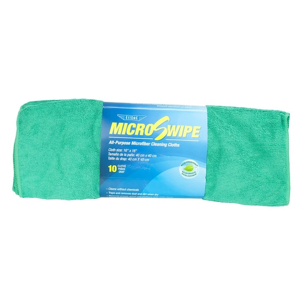 Ettore MicroSwipe Towel 60 Pack  Green, 60PK - 84413X6