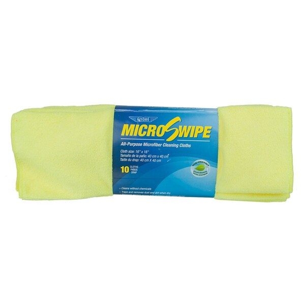 Ettore MicroSwipe Towel 60 Pack  Yellow, 60PK - 84412X6