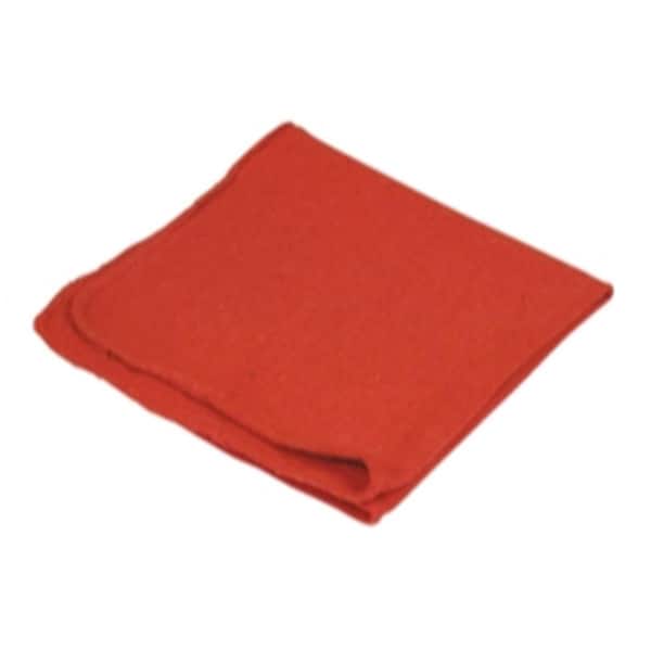 Tinkertools 40047 Cotton Shop Towels, Red, 13 x 14 in., 10PK - TI907661