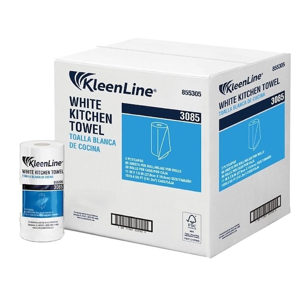 North American Paper 893299 Towel, 11 in L, 888 in W, 1Ply - 893824
