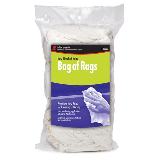 Buffalo Buffalo Knit Wiping Rags 5 lb - 12022