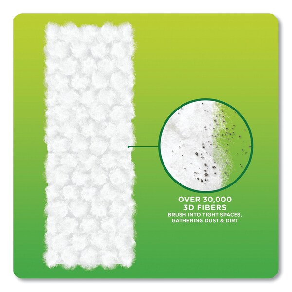 Swiffer Heavy-Duty Dry Refill Cloths, White, 11 x 8.5, 32PK - 77198