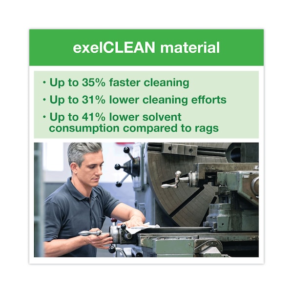 Tork Tork Industrial Cleaning Cloth Gray W7, One-at-a-Time Dispensing, 1 x 210 Cloths, 520374 - 520374