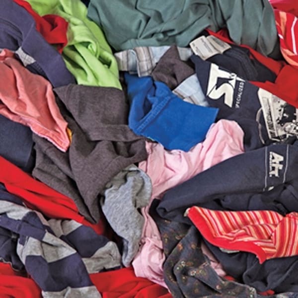 All Rags ALL RAGS R301-25 T-Shirt Knit Rag, Cotton, 175 Bag - R301-25
