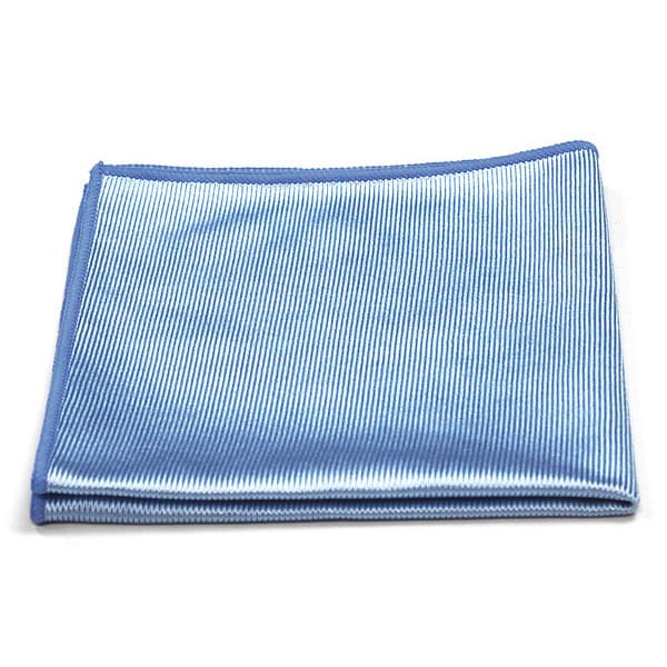 R & R Textile Mcrfbr Glass Cleaning Cloth, 16"x16", PK12 - Z73040