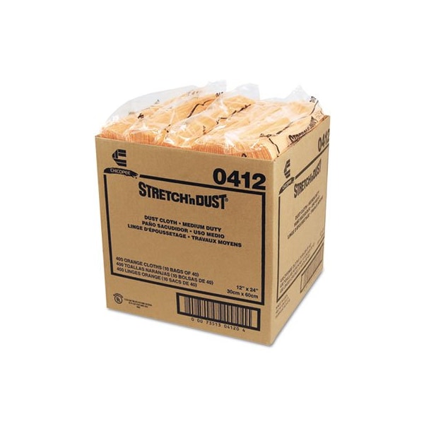 Chicopee Chix, Stretch 'n Dust Cloths, 11 5/8 X 24, Yellow, 10PK - 0412