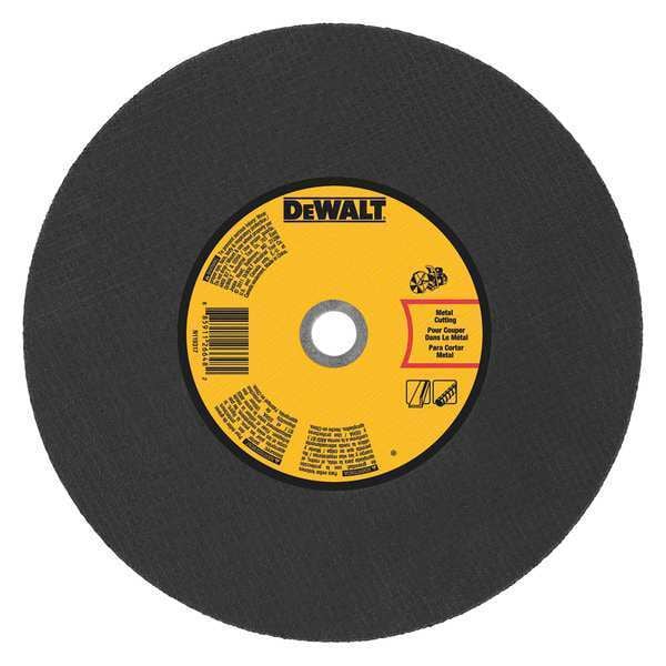 Rueda de corte portátil para sierra Dewalt de metal de 14" x 1/8" x 20mm - DWA8031