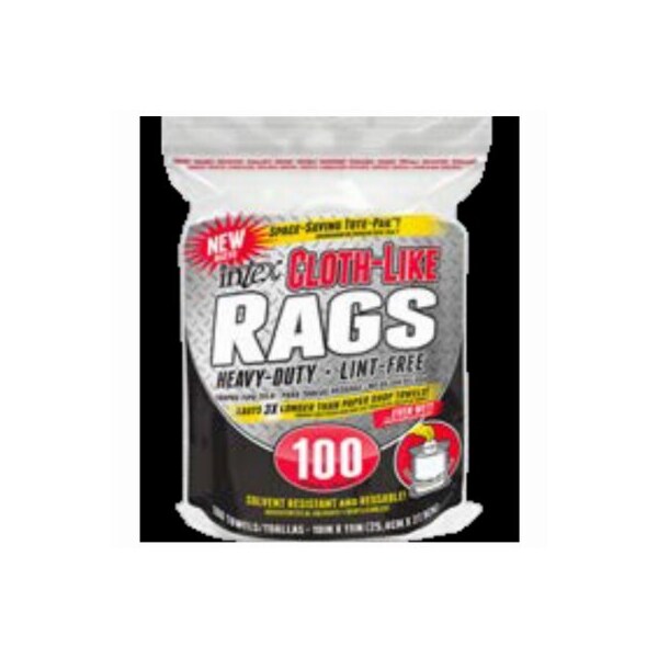 Intex Supply 100CT ClothLike Rags - NW-99967-W