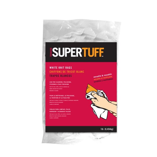 Trimaco SuperTuff Knit Rags 12 in. W X 12 in. L 1 lb 24 pk - 10844