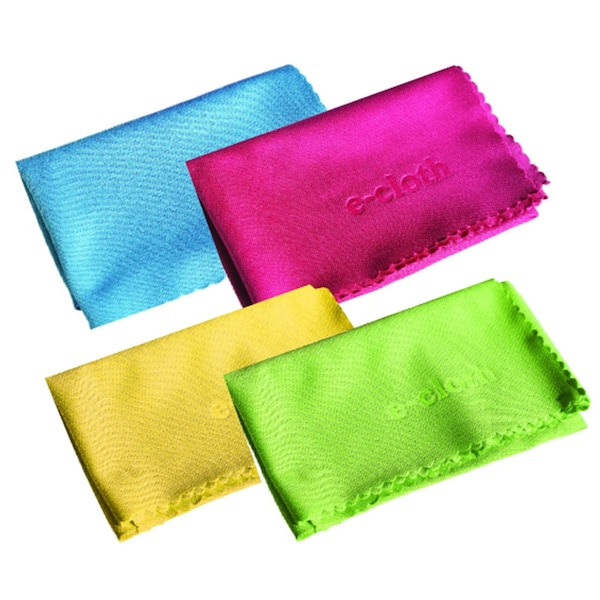 E-Cloth E-Cloth Microfiber Glass and Polish Cloth 16 in. W X 20 in. L 4 pk - 10904