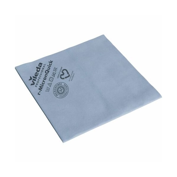 Vileda Professional Cleaning Cloths, Microfiber, Nonwoven, 15inx16in, BE, 20PK - VLD170605