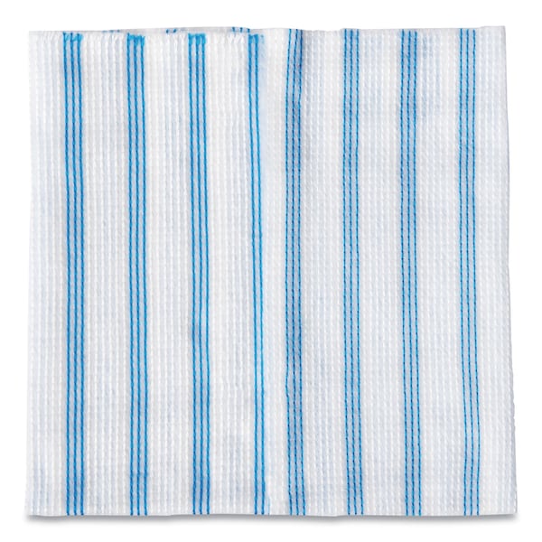 Rubbermaid Commercial Disposable Microfiber Cleaning Cloths, Blue/White, 12 x 12, PK600 - 2134283