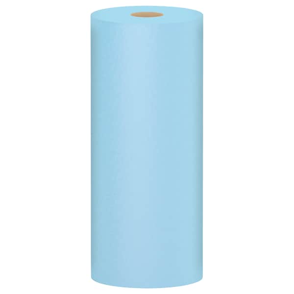 Kimberly-Clark Professional Scott Shop Towels Glass (32896), Blue Shop Towels for Glass and Mirrors, 90 Towels/Roll, 12 Rolls - 32896