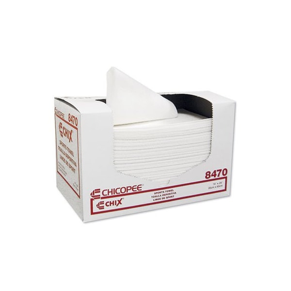 Chicopee Chix, Sports Towels, 14 X 24, White, 6PK - 8470