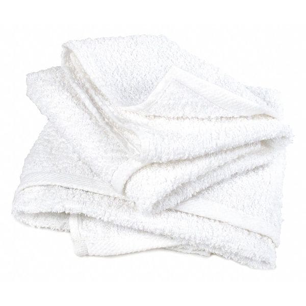 Proclean Basics Cotton All-Purpose Terry Cleaning Towels 14" x 17", White, 48/Box, 48PK - Z51746
