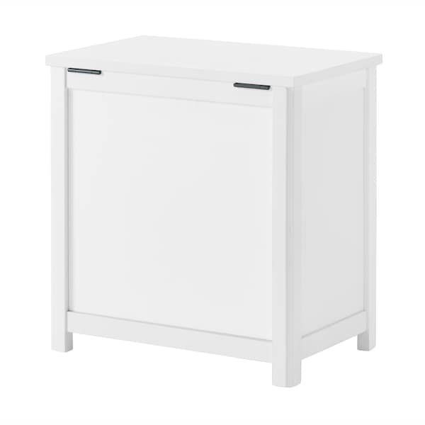 Alaterre Furniture Derby 19"W x 20"H Deluxe Clothes Hamper - ANDE77WH