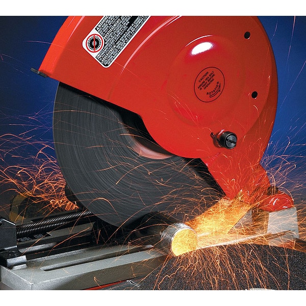 United Abrasivos/Sait SAIT 24414 Ruedas de Corte de Alto Rendimiento Z-Tech™ para Cortadora de Metales 14" x 3/32" x 1", Paquete de 1 - 24414