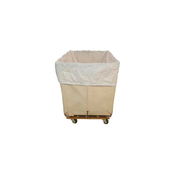 H.G. Maybeck Co HG Maybeck Hamper Basket Liner, 200 Denier Nylon, 10 Bushel, White - HBL10NL20