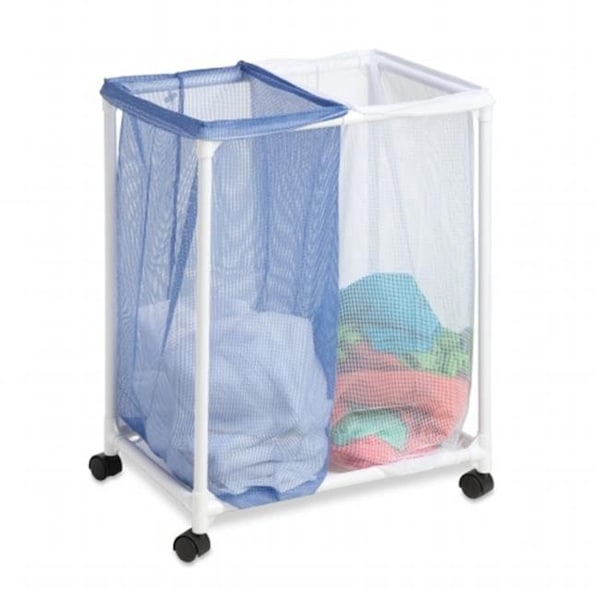 Honey-Can-Do Honey Can Do HMP-01628 2 Bag Mesh Laundry Sorter - HMP-01628