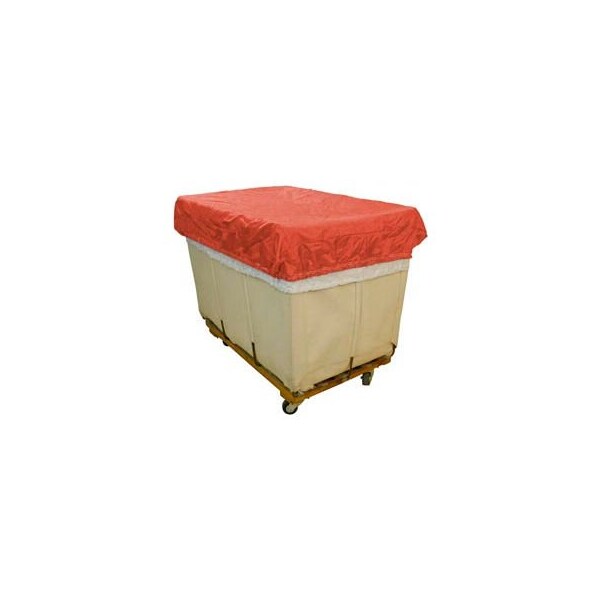 H.G. Maybeck Co HG Maybeck Hamper Basket Cap, 400 Denier Nylon, 12 Bushel, Red - HBC12NL40-RD