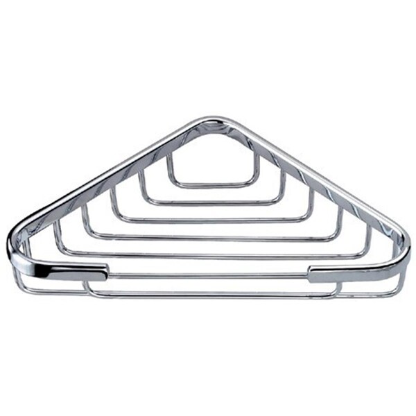 Dawn Kitchen & Bath Products 65 in x 65 in Triangle Basket Satin Nickel - 6802S
