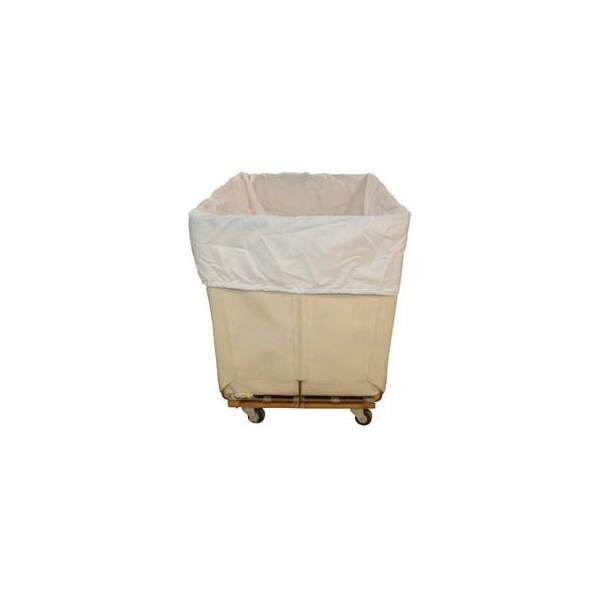 H.G. Maybeck Co HG Maybeck Hamper Basket Liner, 200 Denier Nylon, 16 Bushel, White - HBL16NL20