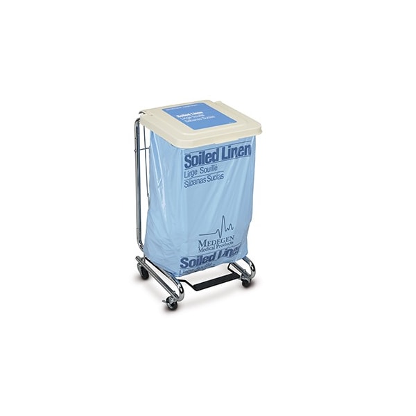 Medegen Medical Products Hamper, Chrome, Isolation Linen Decal - 15-9300