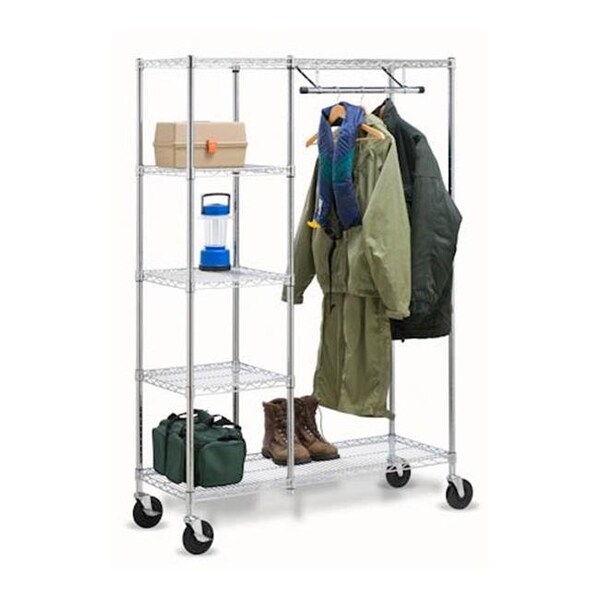 Honey-Can-Do Honey Can Do SHF-01567 Heavy Duty Urban Valet in Chrome - SHF-01567