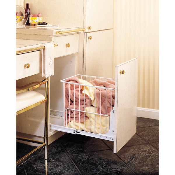 Rev-A-Shelf Rev-A-Shelf Steel Wire Pull Out Hamper for VanityCloset Applications - HRV-1215 S