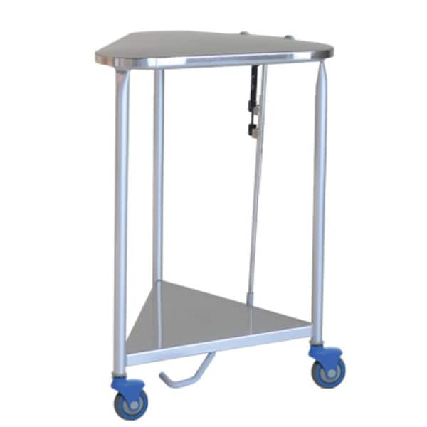 Pedigo 18" Chrome Linen Hamper w/ Stainless Steel Lid - P-120-L