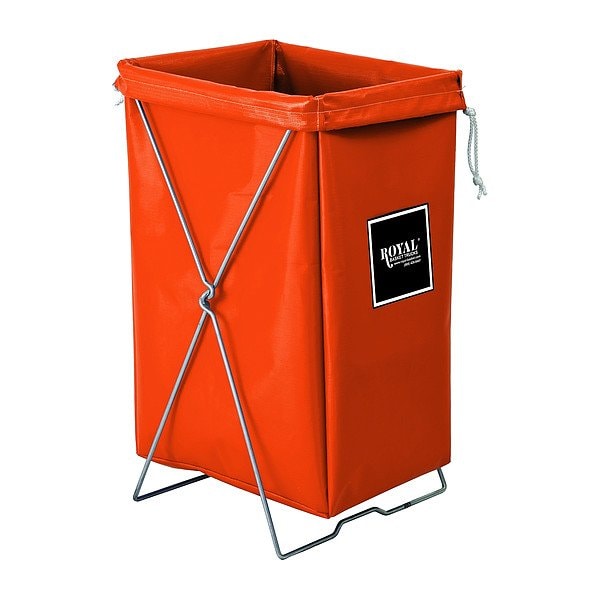 Royal Basket Trucks Hamper, 100 lb Capac., 17" L - G00-OOX-HBK