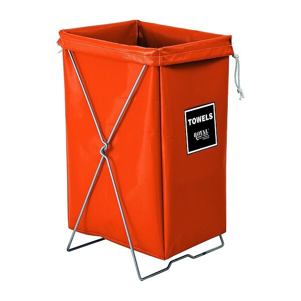 Royal Basket Trucks Hamper, Removable Bag, Orng - G00-OOX-THK