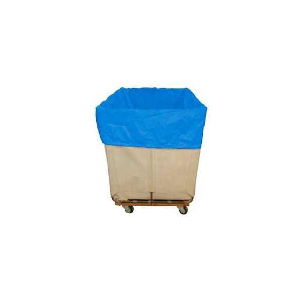 H.G. Maybeck Co HG Maybeck Hamper Basket Liner, 400 Denier Nylon, 18 Bushel, Blue - HBL18NL40-BL