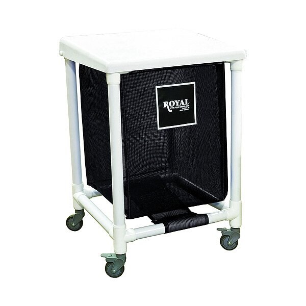 Royal Basket Trucks PVC Hamper, 600 lb Capac., 19" L - G24-KKX-H1N-3ULN