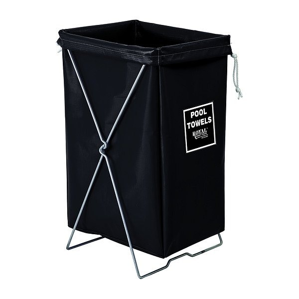 Royal Basket Trucks Hamper, 100 lb Capac., 17" L - G00-KKX-PHK