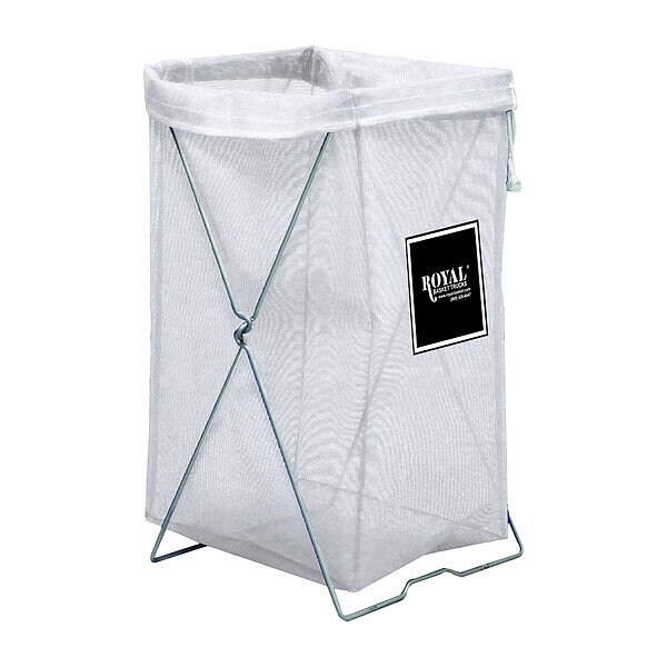 Royal Basket Trucks Hamper, 100 lb Capac., 17" L - G00-WWX-HMK