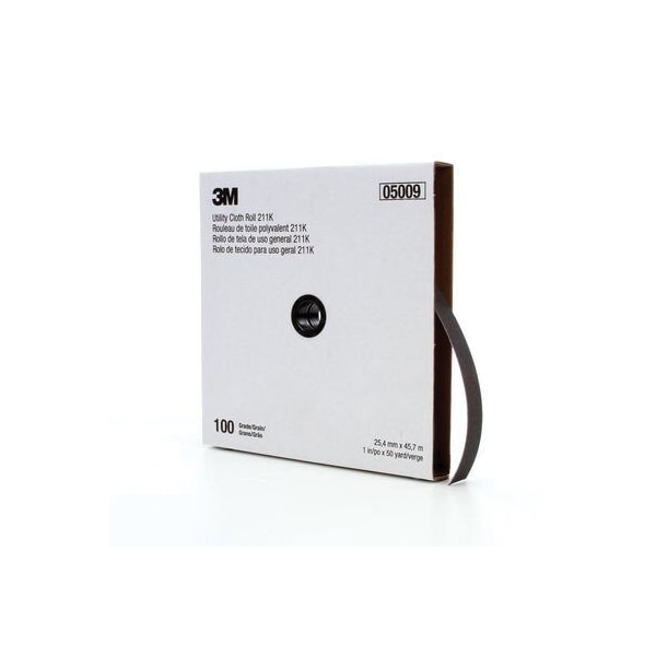 Rollo de tela de utilidad 3M 211K, 1-1/2 in x 50 yd 100 J-weight - 7000118333