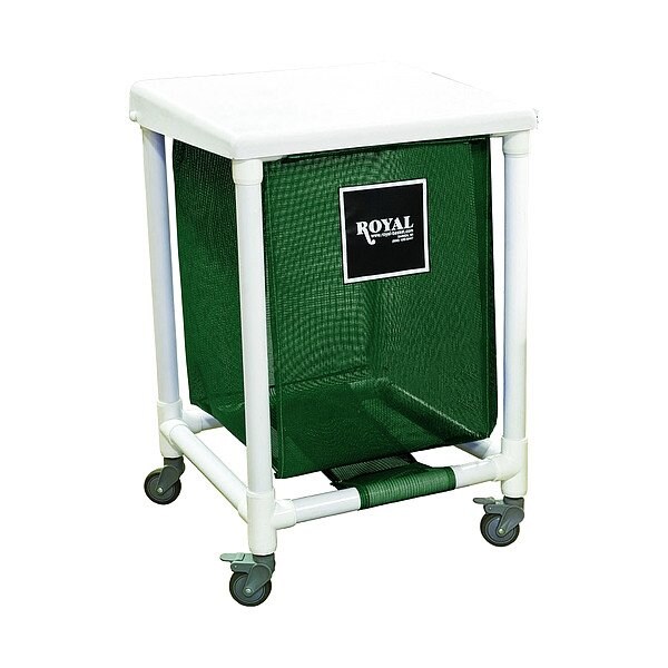 Royal Basket Trucks PVC Hamper, 600 lb Capac., 19" L - G24-EEX-H1N-3ULN