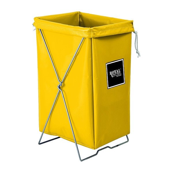 Royal Basket Trucks Hamper, 100 lb Capac., 17" L - G00-YYX-HBK