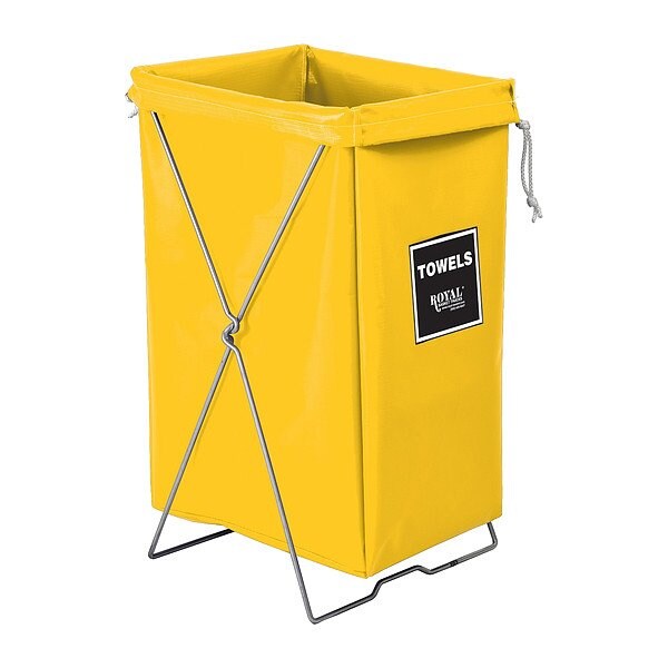 Royal Basket Trucks Hamper, Removable Bag, Ylw - G00-YYX-THK