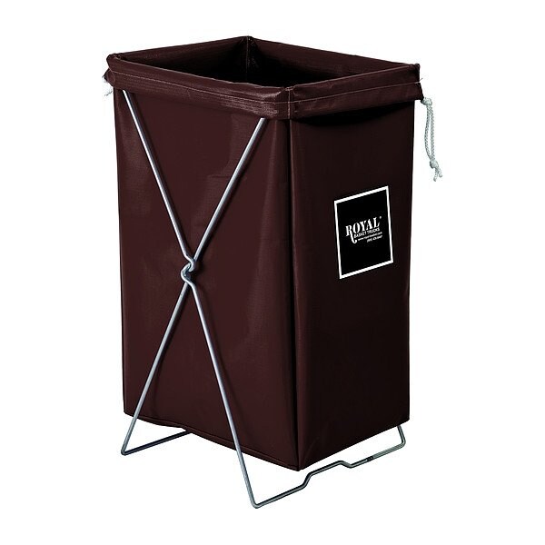 Royal Basket Trucks Hamper, 100 lb Capac., 17" L - G00-NNX-HBK