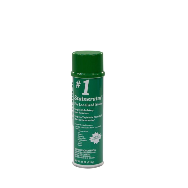 Namco Manufacturing Stainerator, Stain Remover, 18 oz. Aerosol, PK12 - 4133