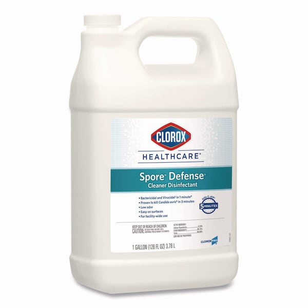 Clorox Spore Defense, Closed System, 1 gal Bottle, 4PK - CLO32122