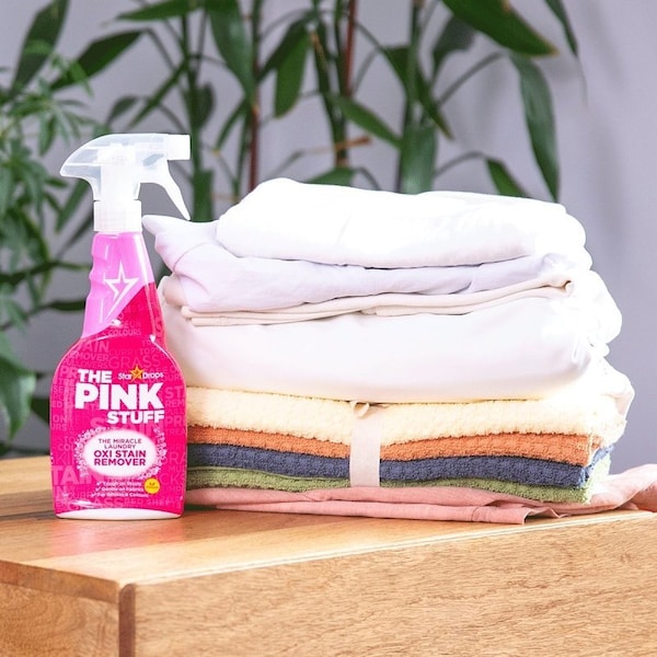 Gsd Distribution The Pink Stuff Oxi Stain Remover, 16.9 fl-oz Spray Bottle, Liquid, Fruity Rhubarb - 20186