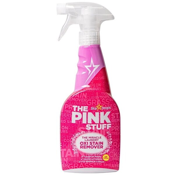 Gsd Distribution The Pink Stuff Oxi Stain Remover, 16.9 fl-oz Spray Bottle, Liquid, Fruity Rhubarb - 20186