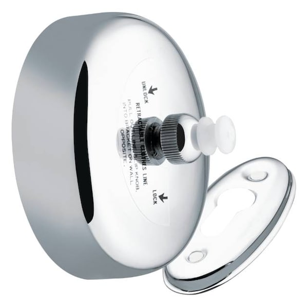 Moen Hotel / Motel Retracting Clothesline Bright Chrome - RR5506HD