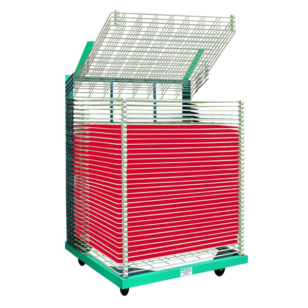 Saturn Rack AWT RACK-IT HEAVY CONSTUCTION, DRYING RACK, 31 x 48 in. Shelf Size, 40 Shelves - DR-48-40