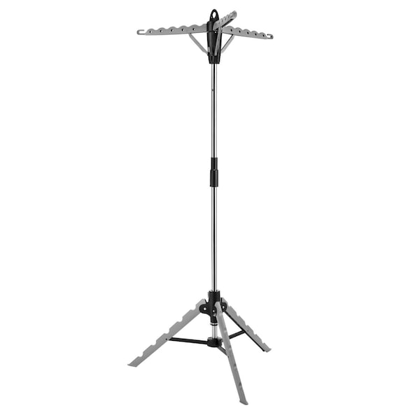 Whitmor Whitmor 64.5 in. H X 28 in. W X 28 in. D Stainless Steel Tripod Collapsible Clothes Drying Rack - 6036-3870