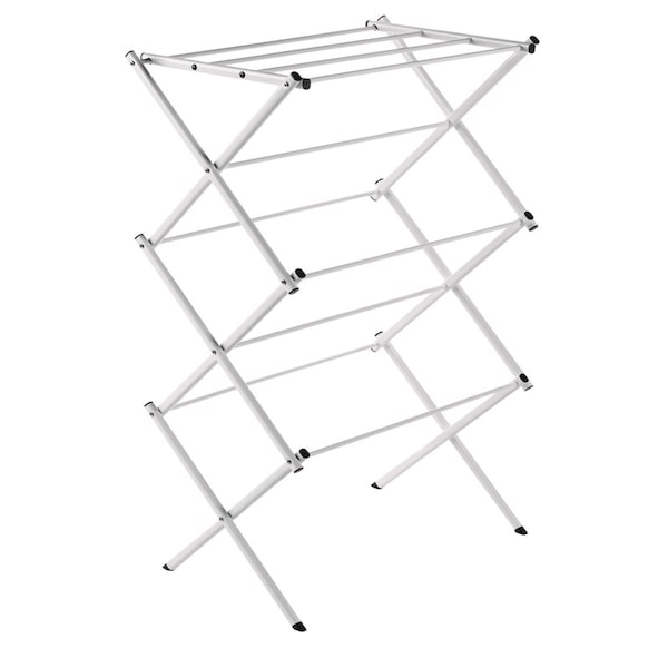 Polder Polder 42 in. H X 14.5 in. W X 29 in. D Steel Accordian Collapsible Clothes Drying Rack - 8311-90