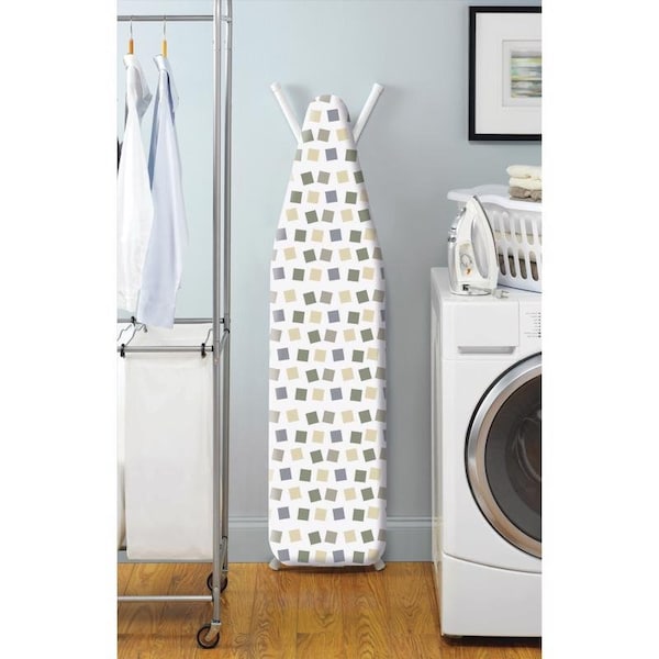 Whitmor Whitmor 10 in. W X 54 in. L Cotton Assorted Ironing Board Cover and Pad - 6614-833